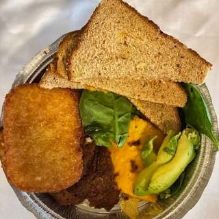 High Protein Breakfast Platter