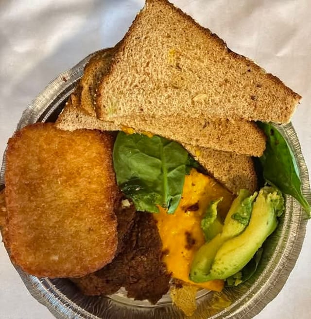 High Protein Breakfast Platter.