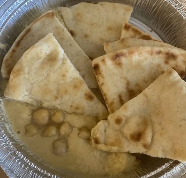 Hummus & Pita Bread.